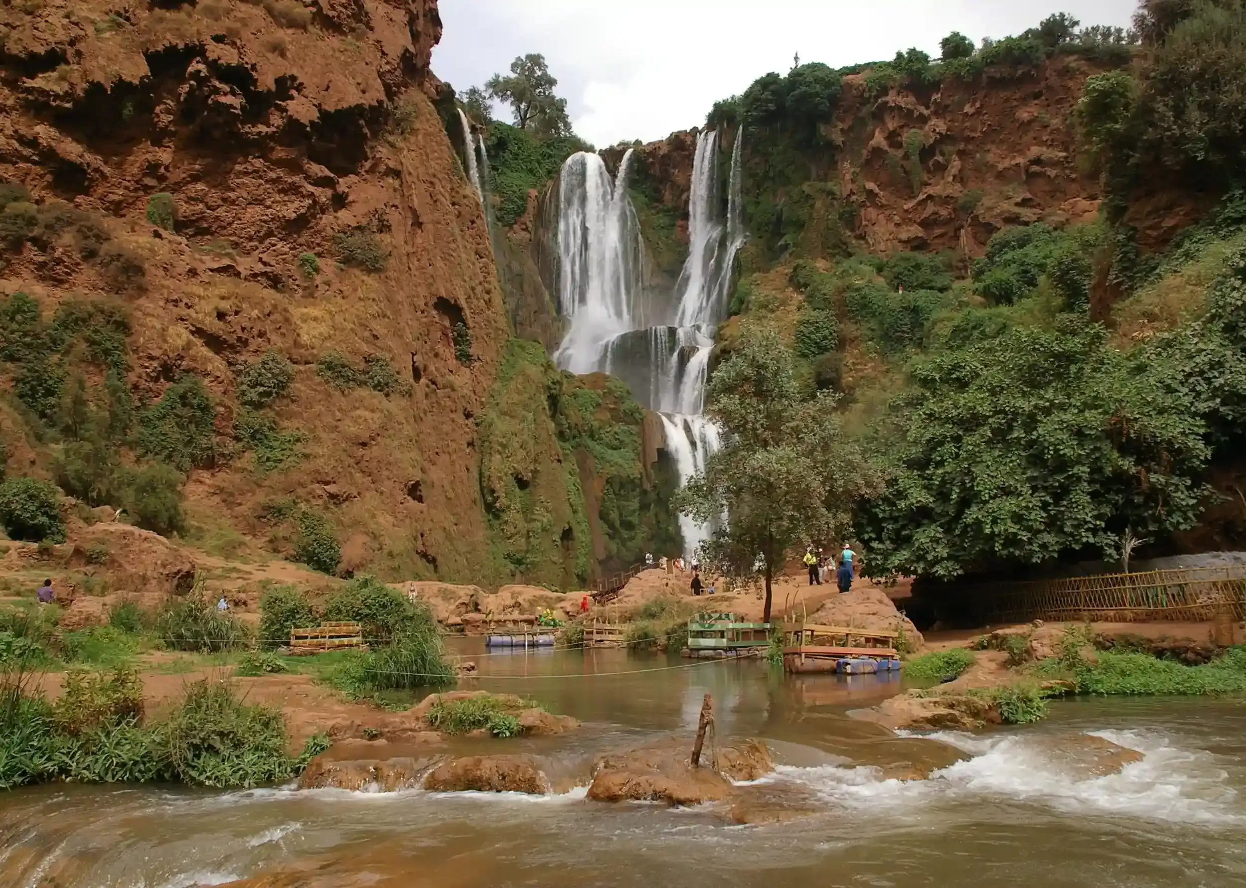 Les cascades d'Ouzoud, une destination rafraîchissante lors de votre séjour dans notre maison d'hôtes à Marrakech