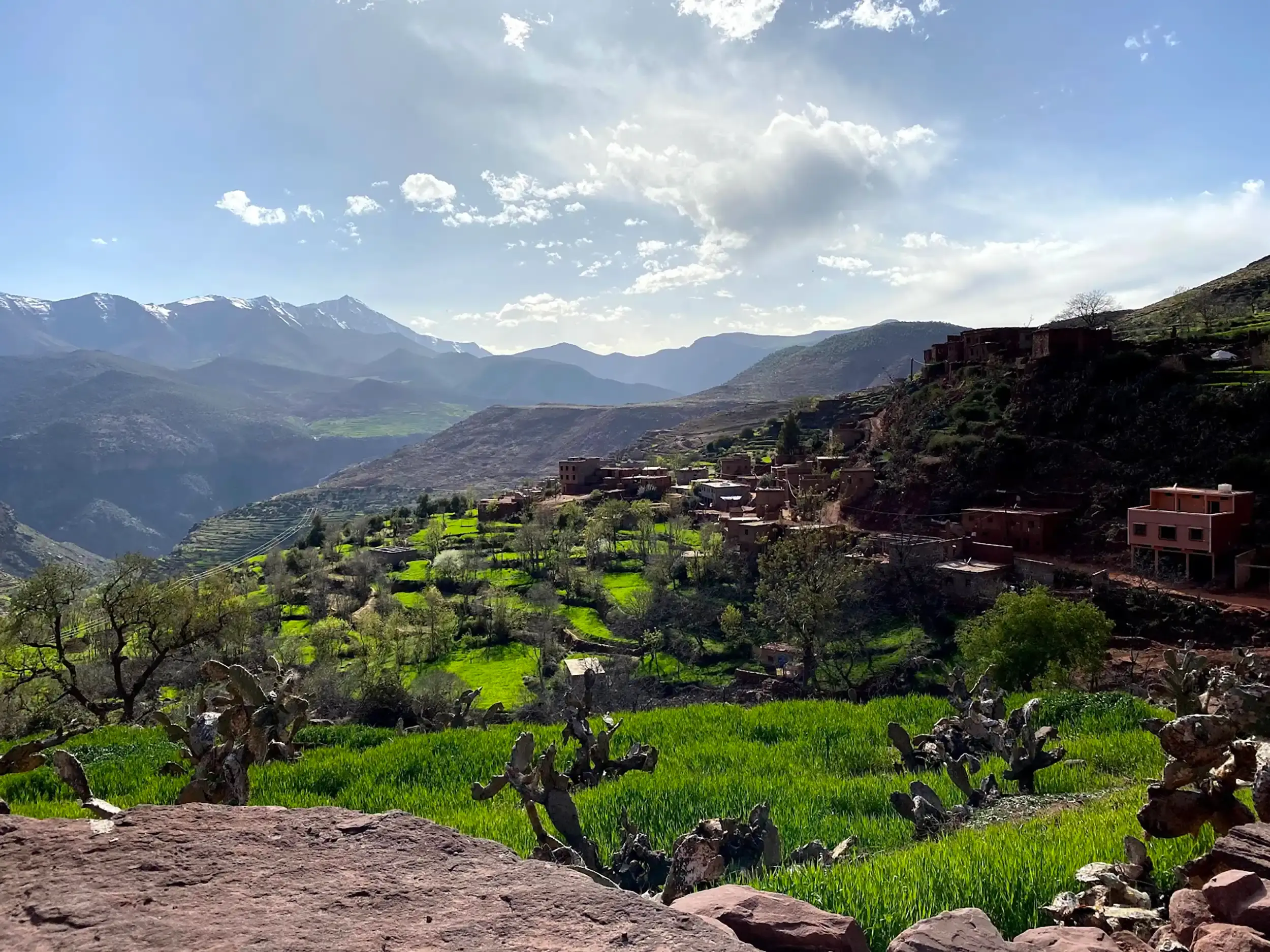 La vallée de l'Ourika, une destination nature à découvrir lors de votre séjour dans notre maison d'hôtes à Marrakech